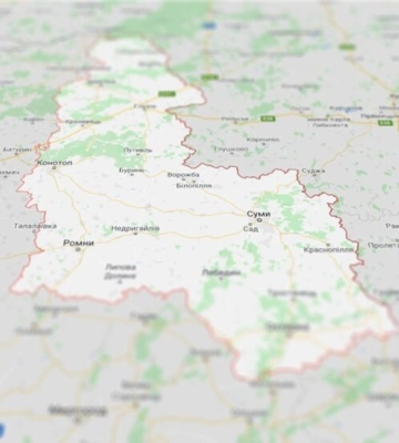 Частину Сумської громади внесли у перелік територій можливих бойових дій