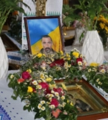 У Горохові попрощалися із військовим Віталієм Прусом