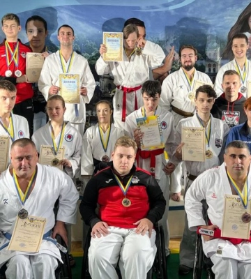 Сумські паракаратисти здобули п’ять медалей на чемпіонаті України