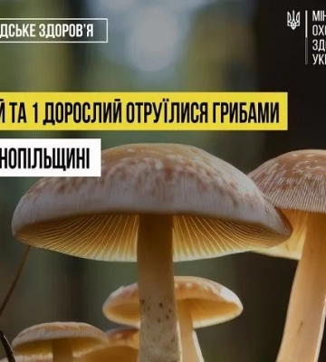 На Тернопільщині діти масово отруїлися грибами