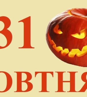 31 жовтня - події дня та свята