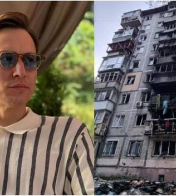 &quot;Квартире торба&quot;: россияне во время атаки на Киев разрушили жилье известного актера