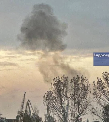 Безпілотники атакували порт Бердянська