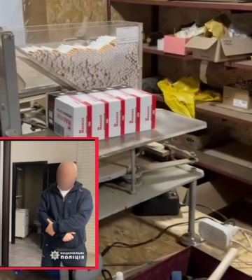 Зарабатывали миллионы на сбыте сигарет: в Днепропетровской области разоблачили подпольный табачный цех