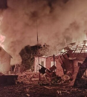 На Полтавщині ворожі БПЛА атакували цивільну інфраструктуру, - ОВА , - ОВА. ФОТО