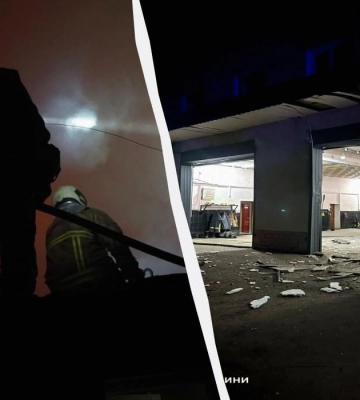 Росіяни вдарили по пожежній частині в Одесі, поранені двоє рятувальників