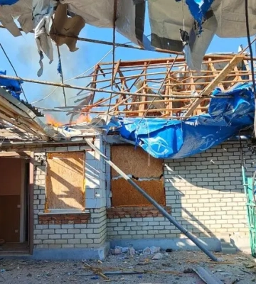 Рашисти обстріляли Марганець та Нікополь: є загиблий і поранений. ФОТО