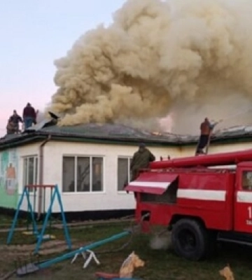 На Рівненщині сталася пожежа у дитсадку 