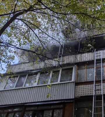 У Запоріжжі сталася пожежа в багатоповерхівці, серед постраждалих діти