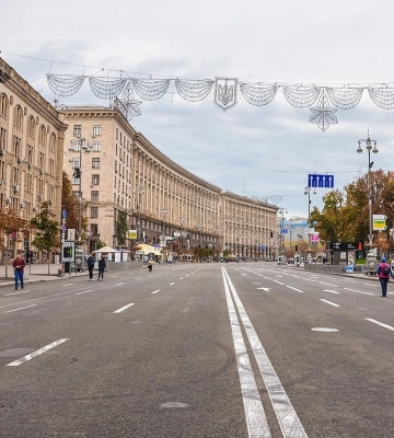 1 грудня у центрі Києва буде обмежено рух транспорту