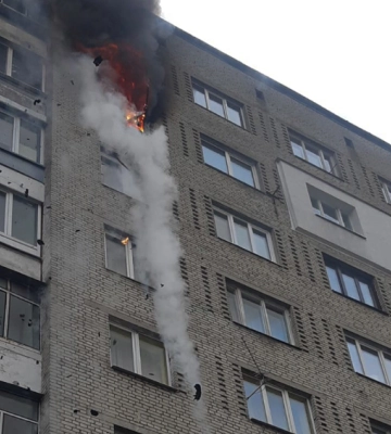У Львові горіла багатоповерхівка