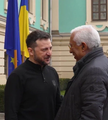 Зеленський зустрівся з новим президентом Євроради: говорили про посилення Європи
