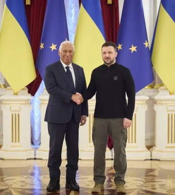 Зеленський у Києві зустрівся з новим президентом Євроради