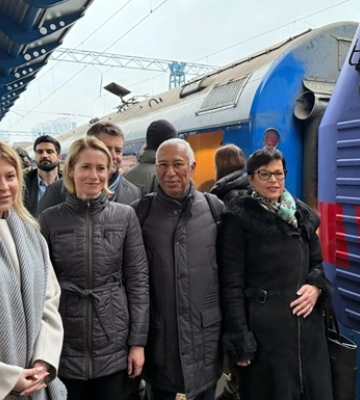 Зеленский встретился с президентом Евросовета