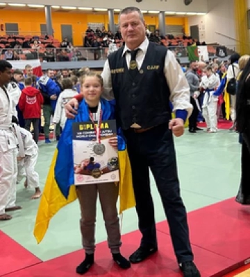 Дівчинка з Полтавщини виборола два срібла на чемпіонаті світу