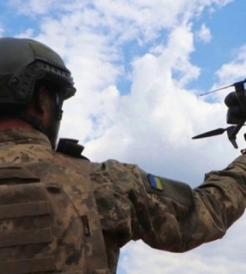 Бійці «Сталевого кордону» дроном знищили російський склад боєприпасів