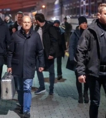Шольц приїхав до Києва