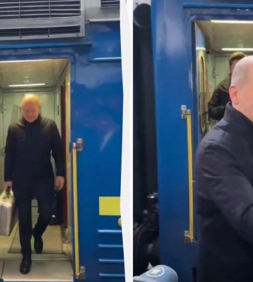 Канцлер Німеччини Олаф Шольц несподівано прибув до Києва, - ЗМІ