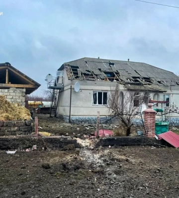 Наслідки атаки БПЛА на Чернігівщину: пошкоджено будинки. ФОТОрепортаж