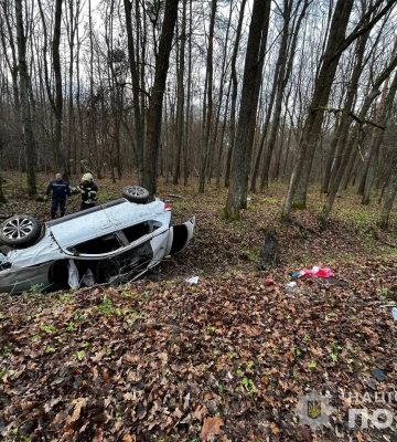 Водій п’яний та не мав права керувати: подробиці ДТП у Луцькому районі, в якій постраждало троє людей