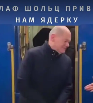 Мережа несподівано відреагувала на візит Шольца до Києва: добірка мемів