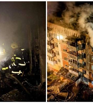 Атака дрона на Тернополь: один человек погиб, четверо ранены, 94 эвакуированных