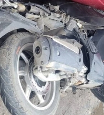 На Волині бус «знайшов» байк, що був у міжнародному розшуку
