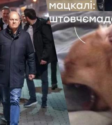 Ядерка или деньги: украинцы создали немало мемов на тему визита Шольца в Украину