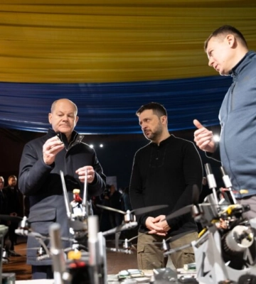 Шольц анонсував нову допомогу Україні на 650 мільйонів євро