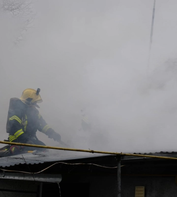 На Волині загорівся житловий будинок (Фото)