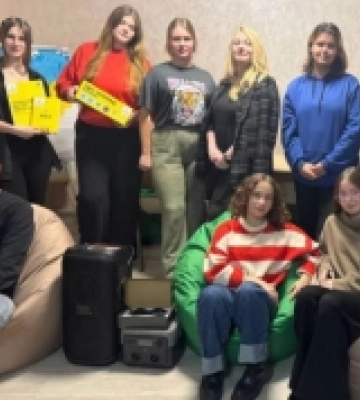 Шацька молодіжна рада на Волині отримала обладнання та ресурси для активної роботи