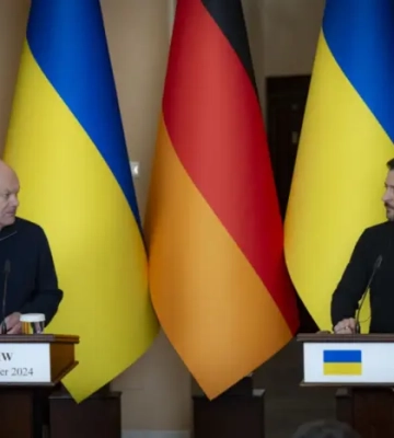 Зеленський підбив підсумки візиту Шольца до України