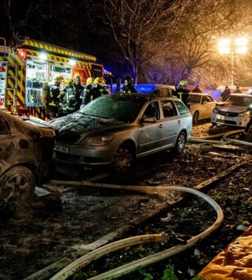 Атака дронів на Тернопіль та візит Шольца до Києва. Головне за день