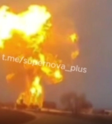 Вдарили дроном - у Токмаку Сили оборони знищили АЗС, де окупанти заправляли техніку