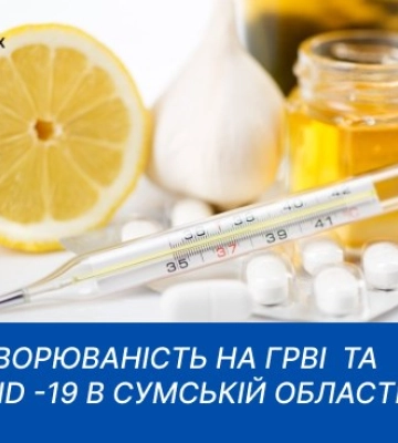 На Сумщині за тиждень вдвічі зменшилась кількість випадків COVID-19