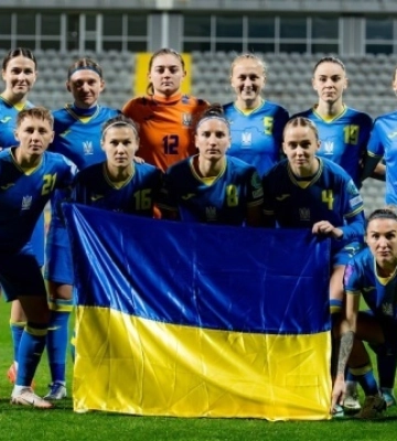 Сьогодні футболістки збірної України зіграють матч-відповідь проти Бельгії
