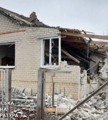 Наслідки обстрілів Харківщини: постраждала мирна мешканка. ФОТОрепортаж