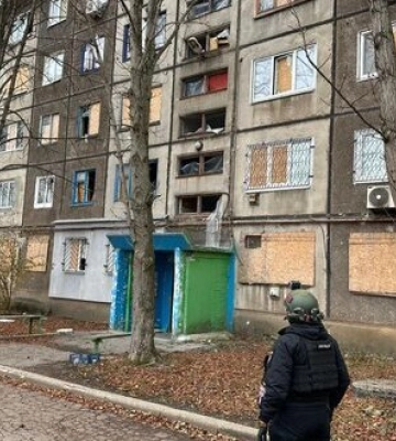 РФ з артилерії вдарила по Костянтинівці: 1 загиблий, 3 поранених. ФОТО