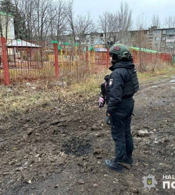 Костянтинівка: у поліції розповіли про подробиці ранкового обстрілу міста