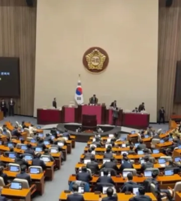 Парламент Південної Кореї проголосував за скасування воєнного стану