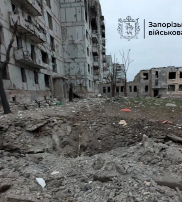 В Запорожской области за сутки обстреляно 11 населенных пунктов, есть разрушения