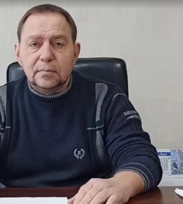 В российском плену погиб глава Днепрорудного
