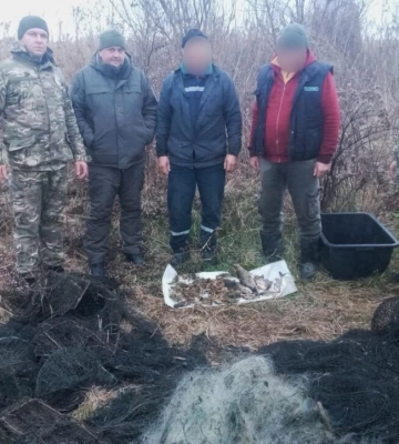 В Ізмаїльському районі на озері Картал викрили браконьєрів 
