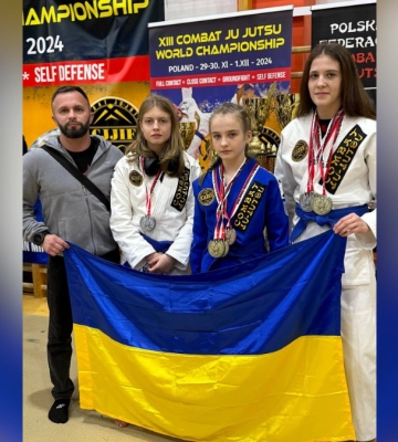 Спортсменки з Франківська вибороли 7 нагород на чемпіонаті світу з джиу-джитсу