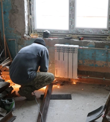 У Полтаві тривають відновлювальні роботи після вибуху газового балону