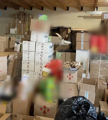 На Волині викрили підпільне виробництво. Вилучили агрохімікатів на 5 мільйонів