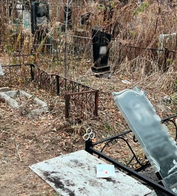 У Полтаві пошкоджені кілька пам&#039;ятників на єврейському цвинтарі