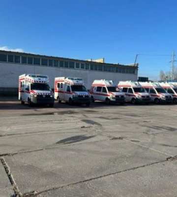 18 автомобілів швидкої допомоги отримали медзаклади прифронтових областе