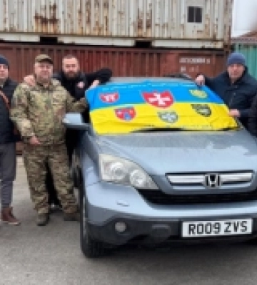 Рівненщина передала позашляховик для захисників 104 бригади тероборони ЗСУ