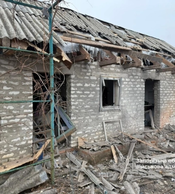 Росіяни за добу 389 разів били по Запорізькій області, є постраждала